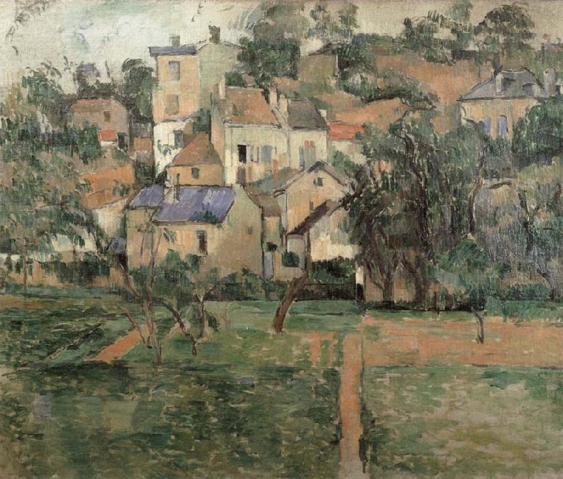 Paul Cezanne The Hermitage at Pontoise Sweden oil painting art